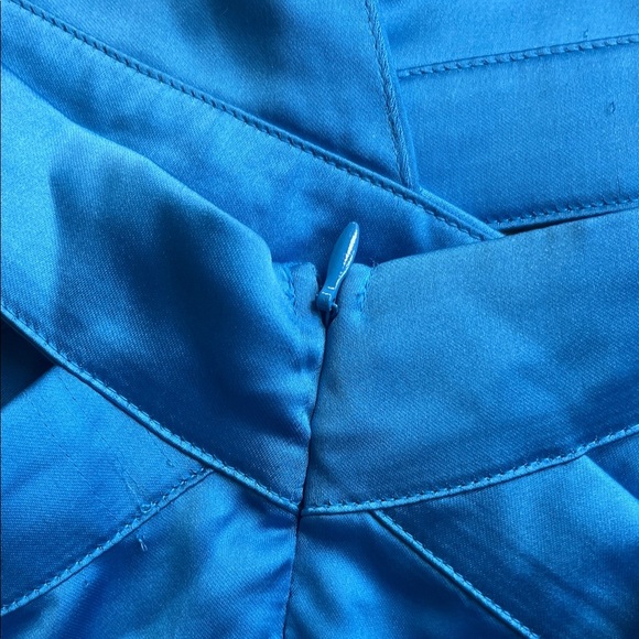 Zara Vibrant Blue Backless Dress - Picture 6 of 10